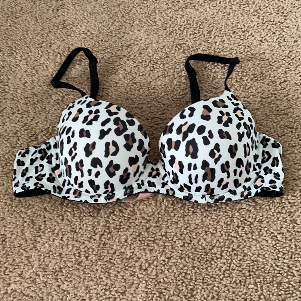 Pink bra
